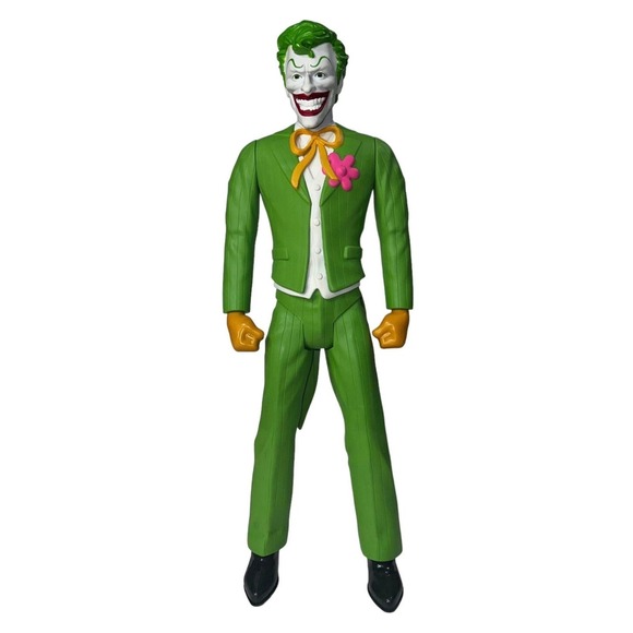 DC Comics Other - DC Comics Joker 2014 Action Figure Green Pinstripe Suit Batman Villain 20" Toy